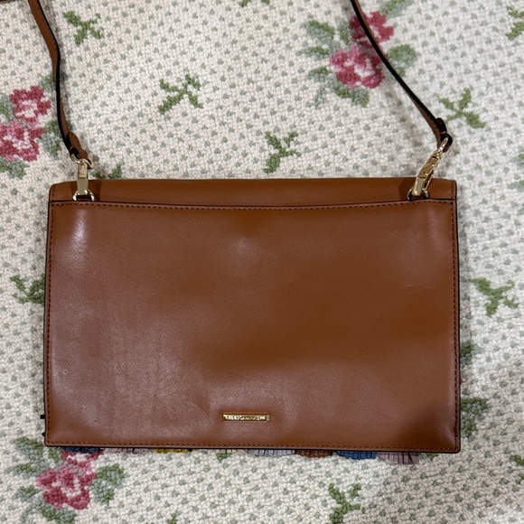 Rebecca Minkoff Brown Leather Crossbody Bag with Multicolor Tassels - Picture 3 of 10